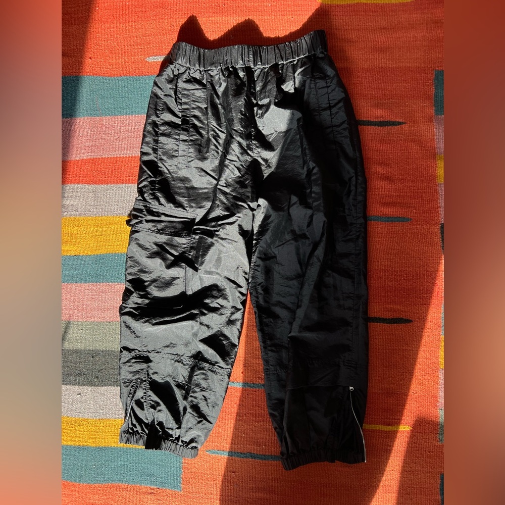 Tibi Crispy Nylon Joggers